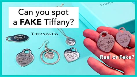 tiffany keychain replica|how to find a fake tiffany.